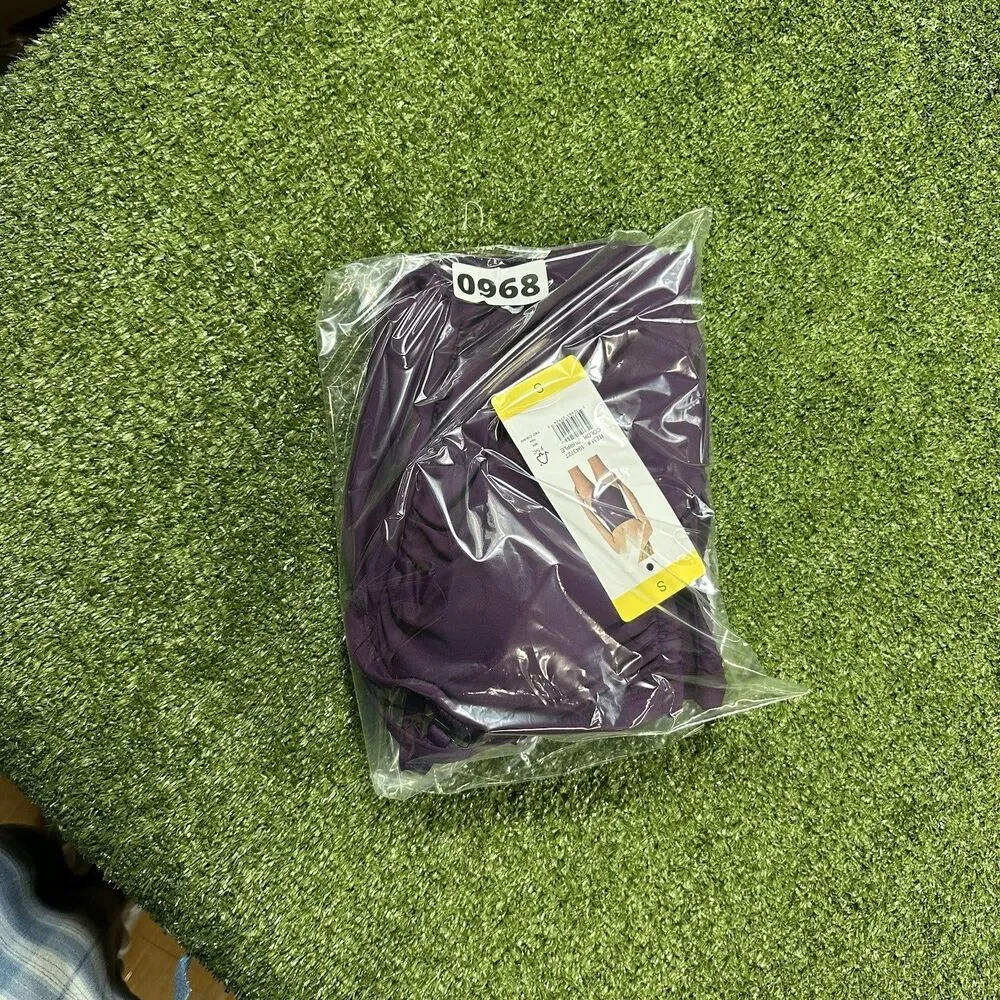 New DKNY Womens S Purple 1 Piece Swimming Bathing Suit Swimsuit - Picture 9 of 9